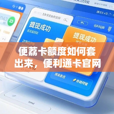 便荔卡额度如何套出来,便利通卡官网