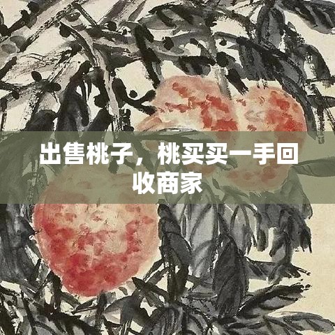出售桃子,桃买买一手回收商家