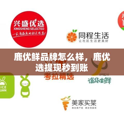 鹿优鲜品牌怎么样，鹿优选提现秒到账