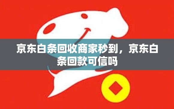 京东白条回收商家秒到,京东白条回款可信吗