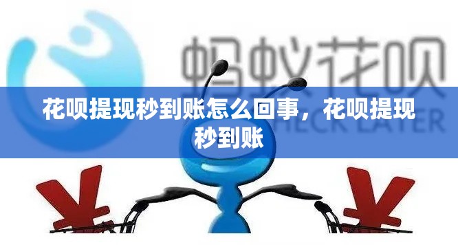 花呗提现秒到账怎么回事,花呗提现秒到账