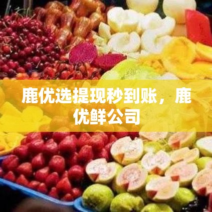 鹿优选提现秒到账，鹿优鲜公司