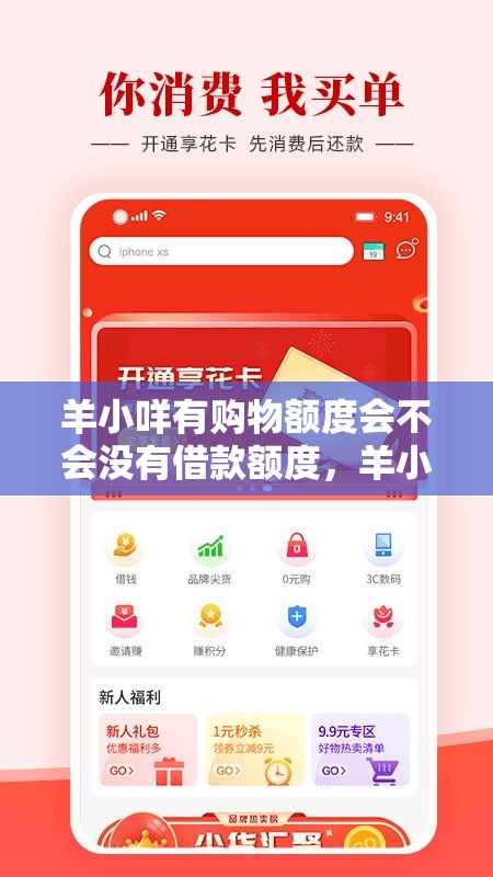 羊小咩有购物额度会不会没有借款额度,羊小咩购物额度怎么套出来