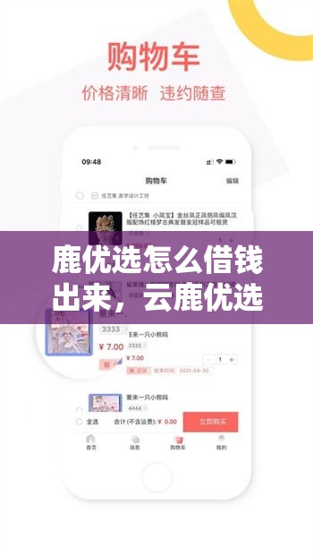 鹿优选怎么借钱出来,云鹿优选是什么