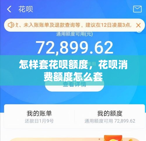 怎样套花呗额度，花呗消费额度怎么套